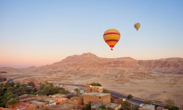 Hot Air Balloons Ride Luxor, Egypt